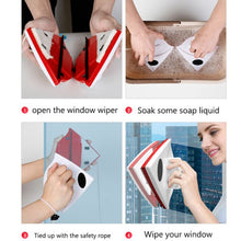 Load image into Gallery viewer, Double-sided Magnetic Window Cleaner / Glass Wiper